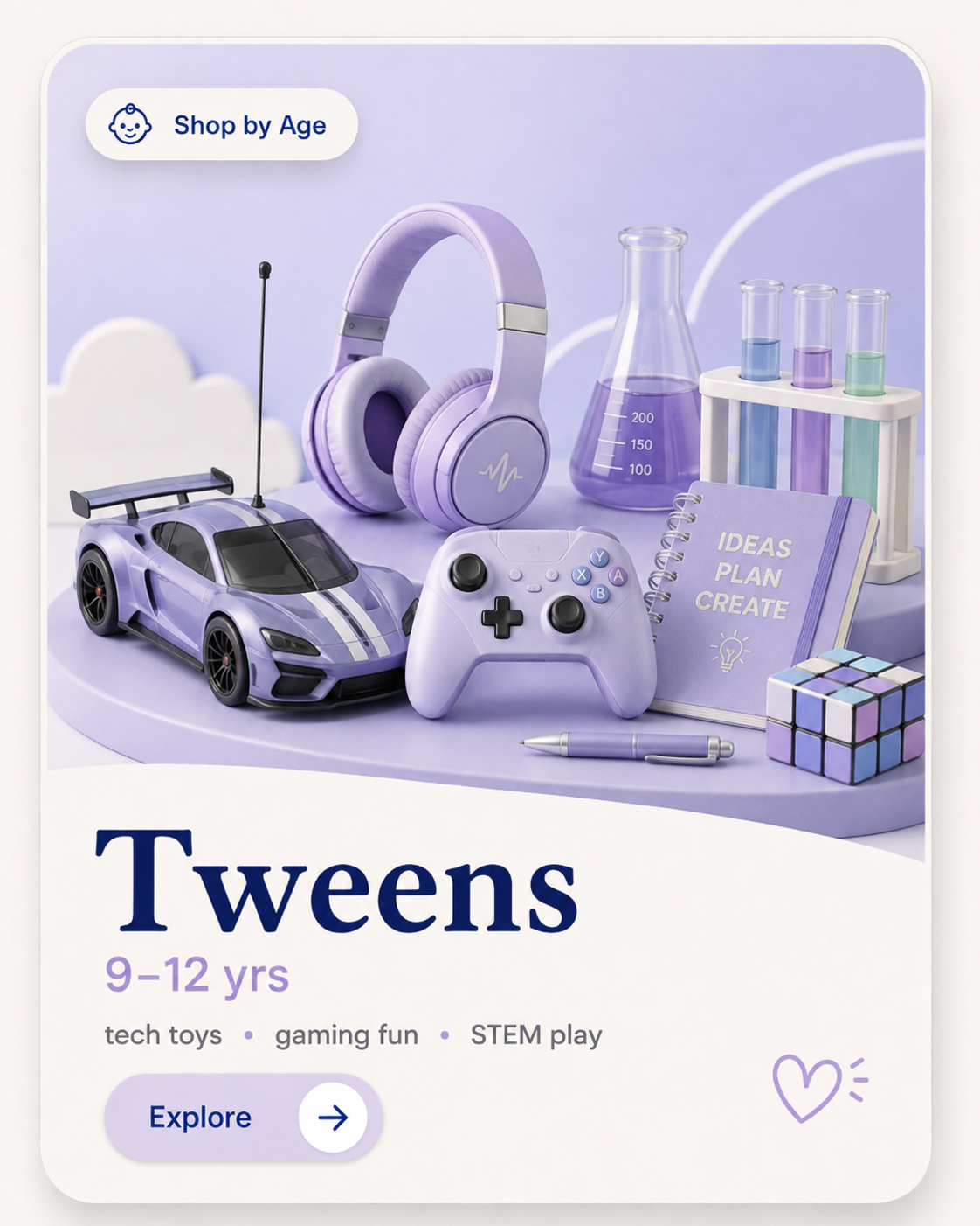 Tweens toys for ages nine to twelve