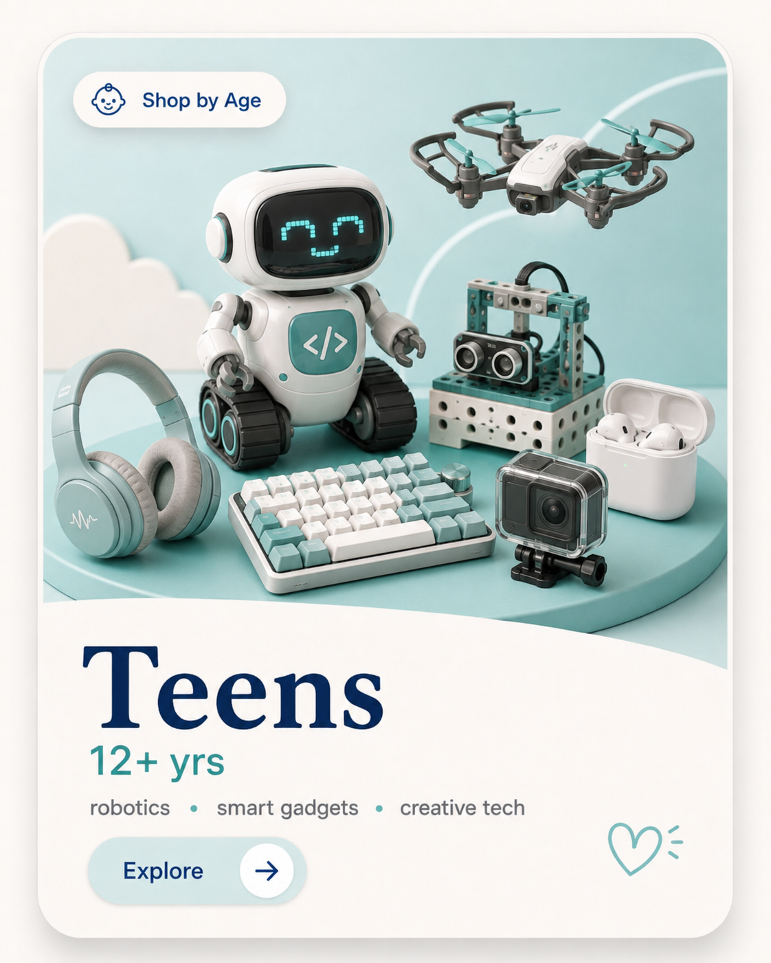 Teen toys for ages twelve and above